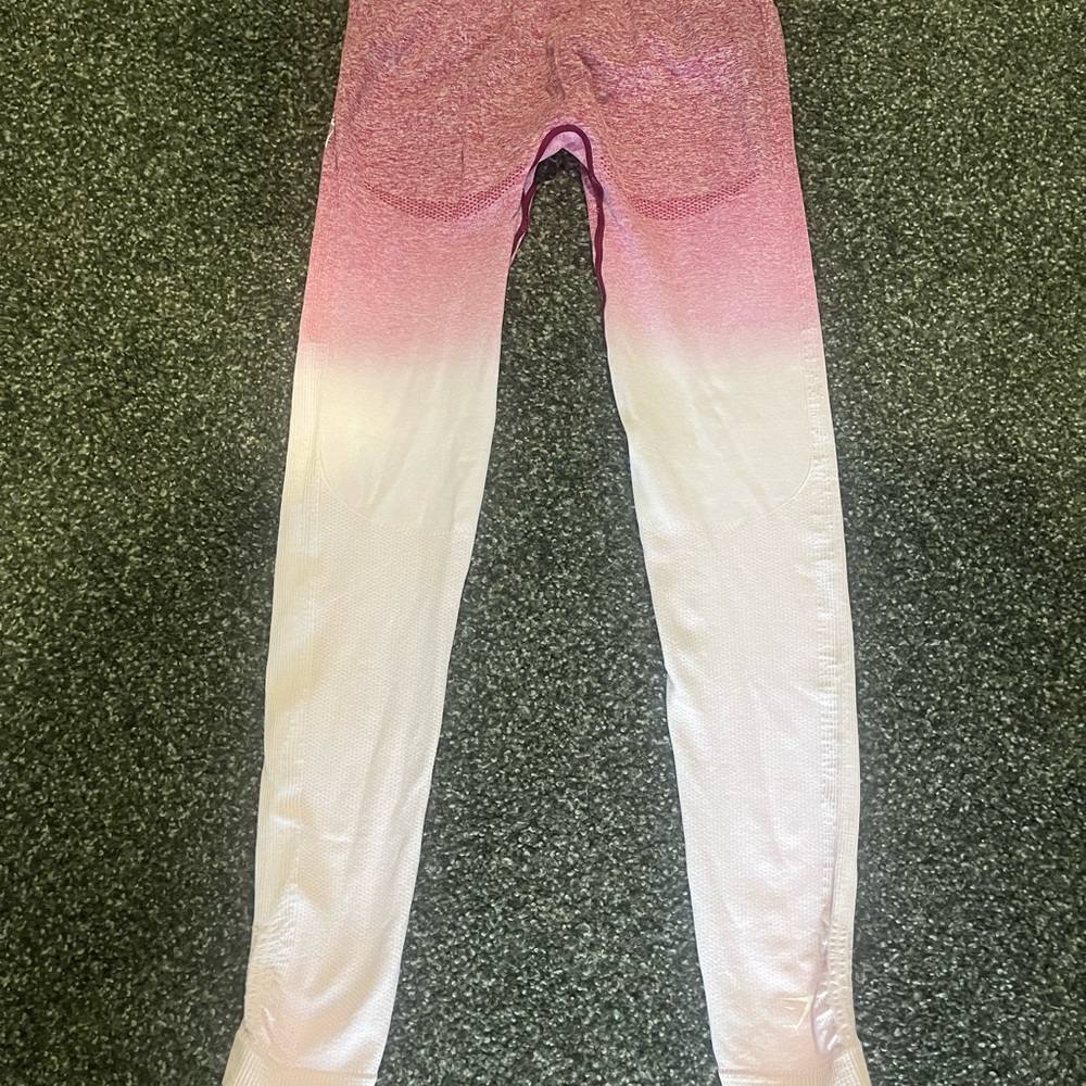 Gymshark Pink Ombre Leggings